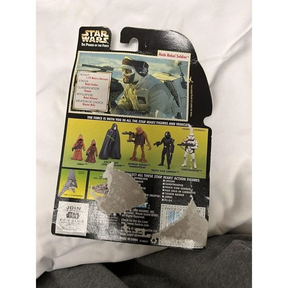 Star Wars Power of the Force‎ Hoth Rebel Soldier Kenner Action Figure 1996 69821